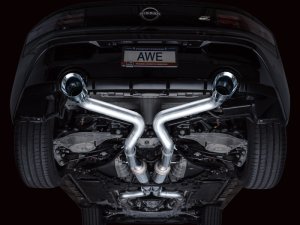 Nissan Z Performance Exhaust - AWE Tuning - Cat Back Track Edition - Chrome Silver - `23-`27 Nissan Z Performance Exhaust - AWE Tuning - Cat Back Track Edition - Chrome Silver - `23-`27